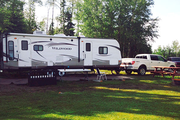 camping at lac seul golden eagle resort